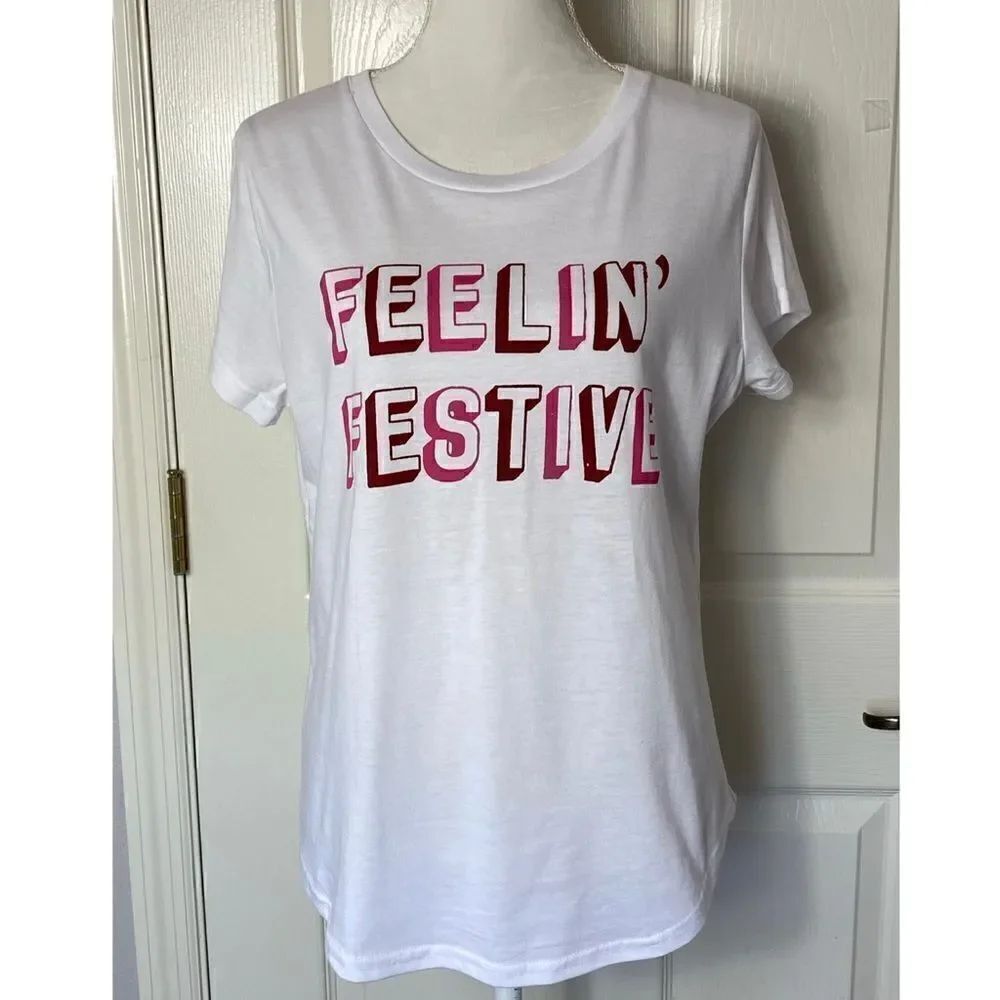 Ana Cabana Womens Feeling Festive TShirt